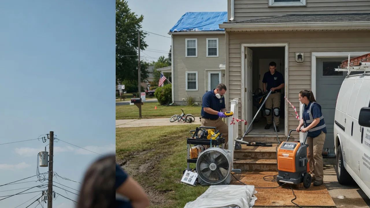 Water Damage Repair in Godfrey, IL near me